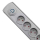 Qoltec Listwa antyprzepięciowa - 6 gniazd, 5m, szara - 1122547 - zdjęcie 2
